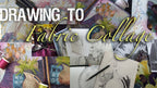 Still Life - Quick Drawing to Fabric Collage